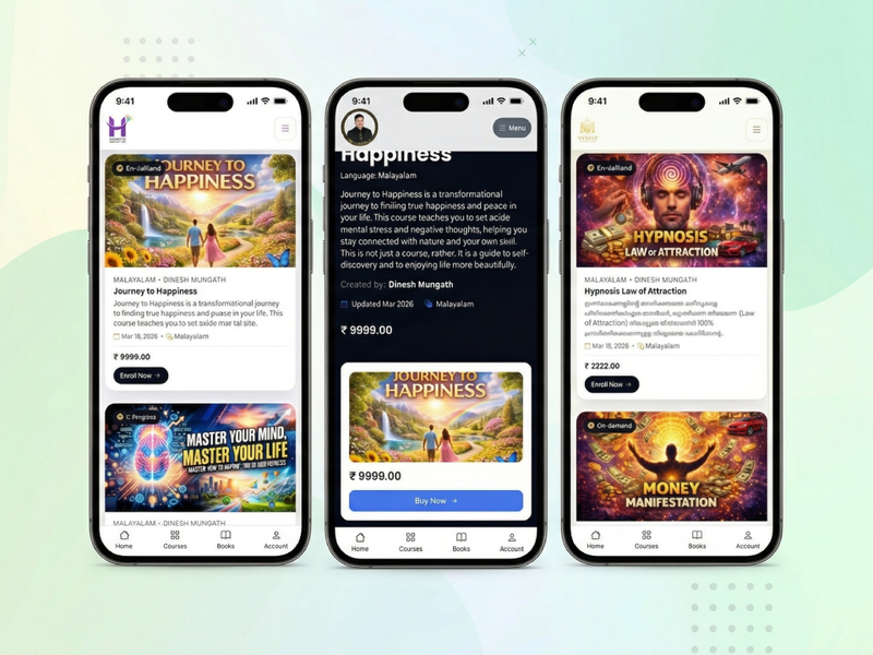 Case Study: Dinesh Mungath — LMS & Digital Course Platform with Mobile App