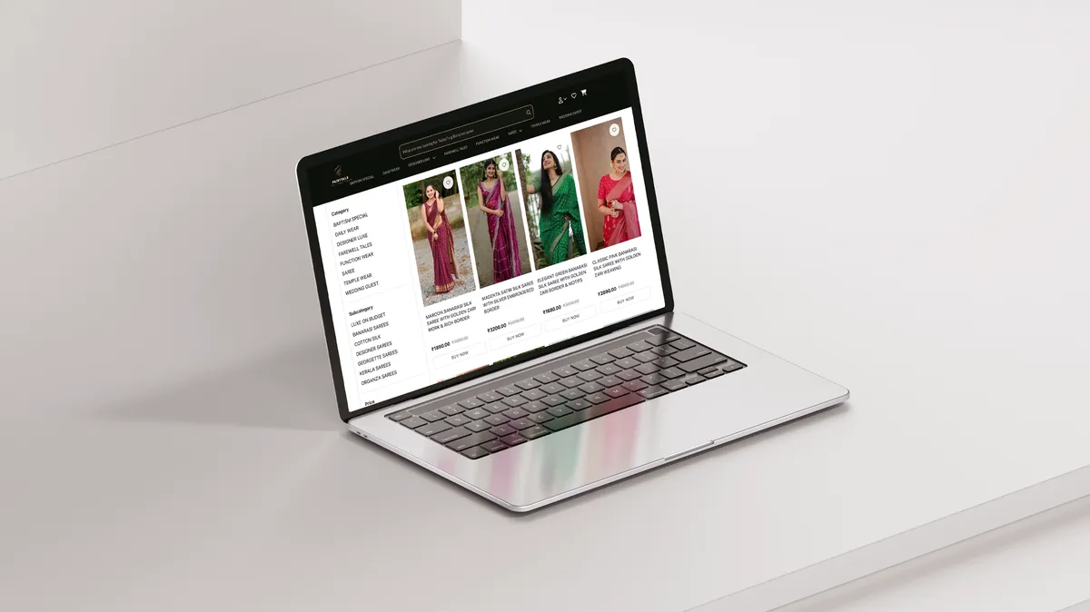 Fairytale by Jewel — Saree E-commerce