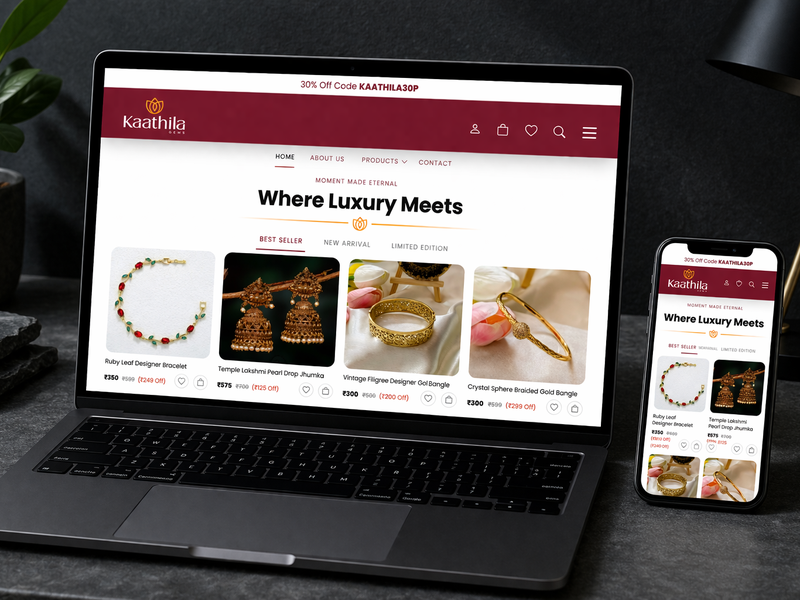 Case Study: Kaathila — Anti-Tarnish Jewelry E-Commerce Platform