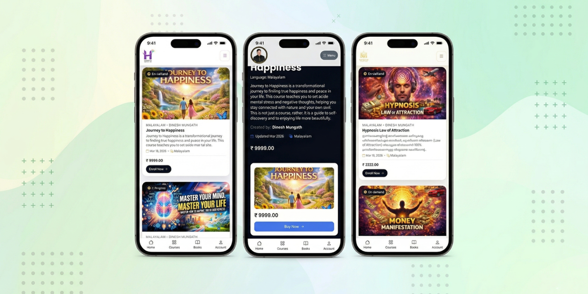 Case Study: Dinesh Mungath — LMS & Digital Course Platform with Mobile App