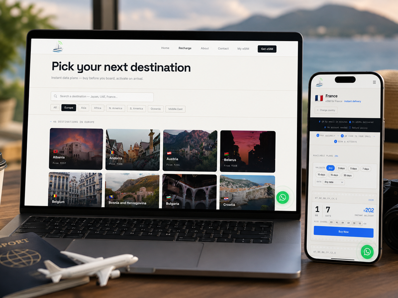 Case Study: VoyagereSIM.com — Global eSIM Marketplace Platform