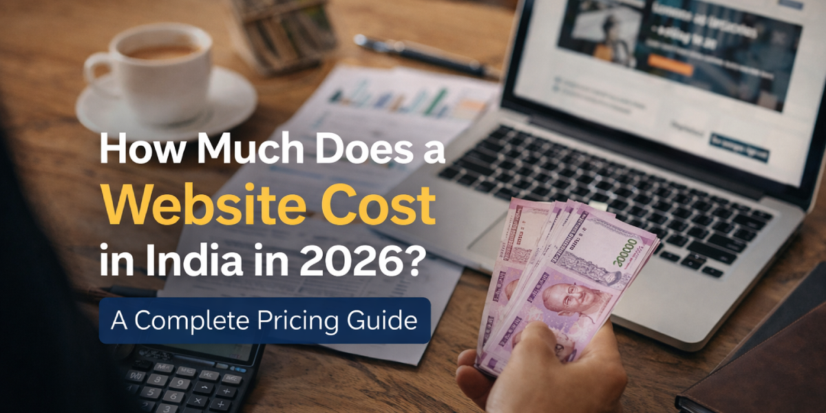 How Much Does a Website Cost in India in 2026? A Complete Pricing Guide