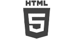 HTML-logo-grayscale-image